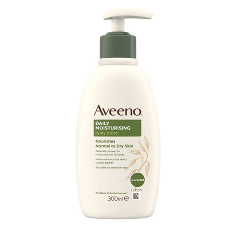 Aveeno Daily Moisturising Bodylotion (300 ml), parfümfreie .